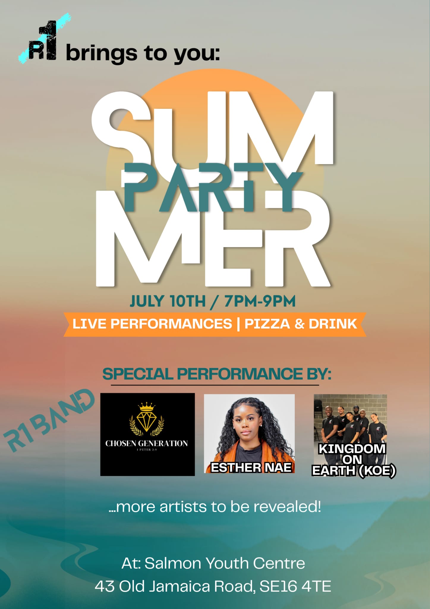 R1 Youth Summer Party @ Salmon Youth Centre